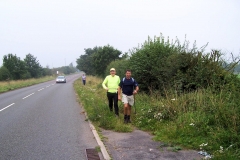 08:13 : Lead Walkers approaching Stoneleigh