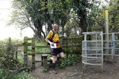 ACW Challenge : 5-Apr-2009 : Brinklow Castle: (The k/g is a shorter route to the checkpoint, & fewer people went this way than usual - BUT some did, so maybe we need to waymark even better?)