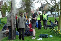 ACW Challenge : 5-Apr-2009 : Brinklow Village: As always a busy stop, marking more than half ACW completed.