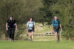 ACW Challenge : 5-Apr-2009 : Leaving the "horse-jump-field" south of Meriden Shafts