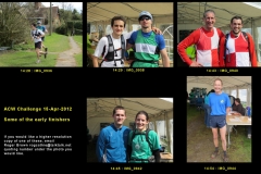 14:28 to 14:54 : Some of the early finishers, page 1 of 4 - portraits by Roger Brown.