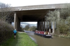 Oxford Canal, M6 Bridge