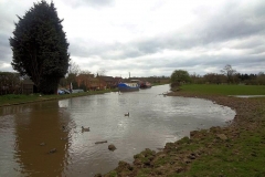 Ansty, old canal re-joins current Oxford Canal ...