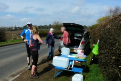 12:10 : On Map 12,  with Iris Bean visiting the Water Stop near Ansty Golf Club