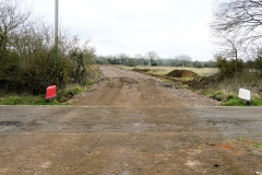 11:44 : Map 8 near the Sewage Works.  A new area, in the Gravel Works.  This is a track to move out the gravel just south of ACW passing the Sewage works, but not in use yet.