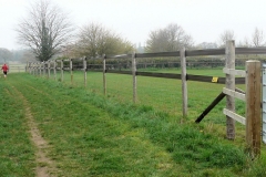 11:39 : This is a fence for the paddocks, with very high and strong electic lines near the top.