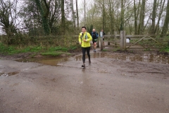 Crossing Cryfield Grange Road