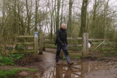 Crossing Cryfield Grange Road