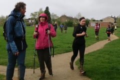 Crossing Ryton recreation ground