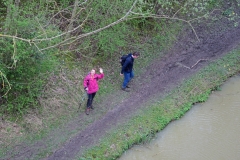 Oxford Canal towpath from Nettle Hill bridge