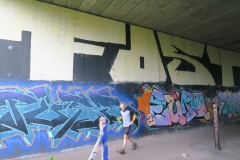 Graffiti Bridge under A444, Bedworth