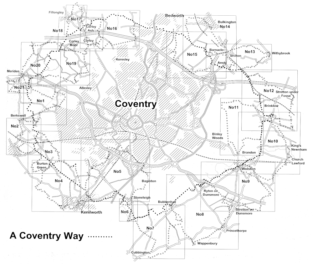 location of 21 walks